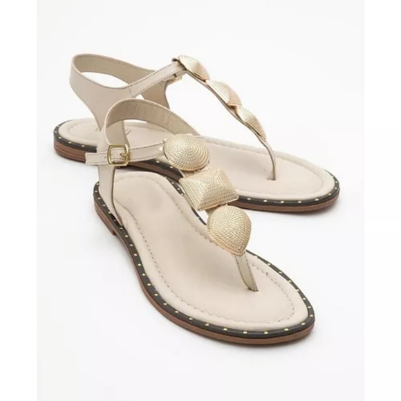 NEW Forever & Always Giulia Beige Sandals Size EU 38 - Picture 1 of 14